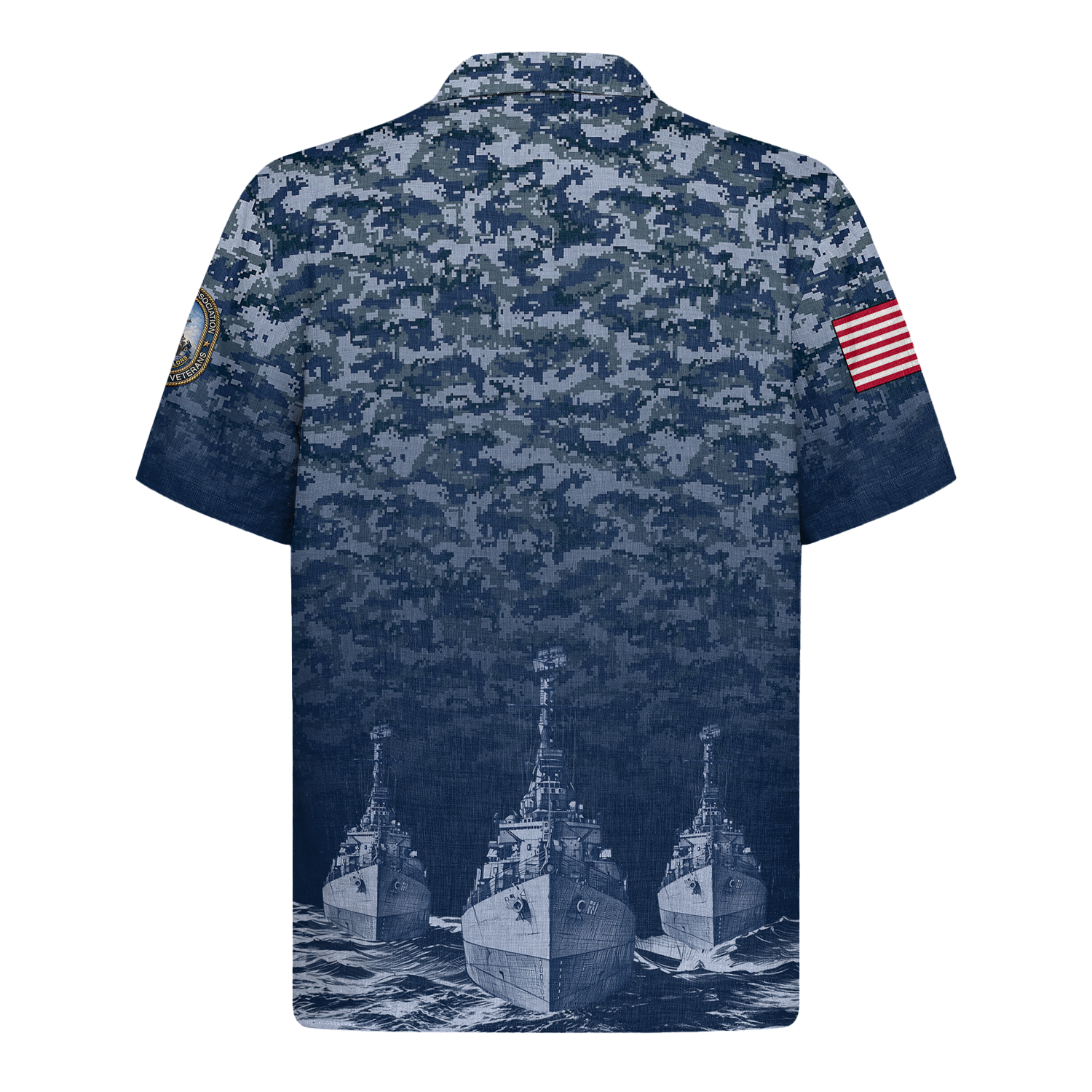 US Navy Tin Can Sailors Hawaiian Shirt
