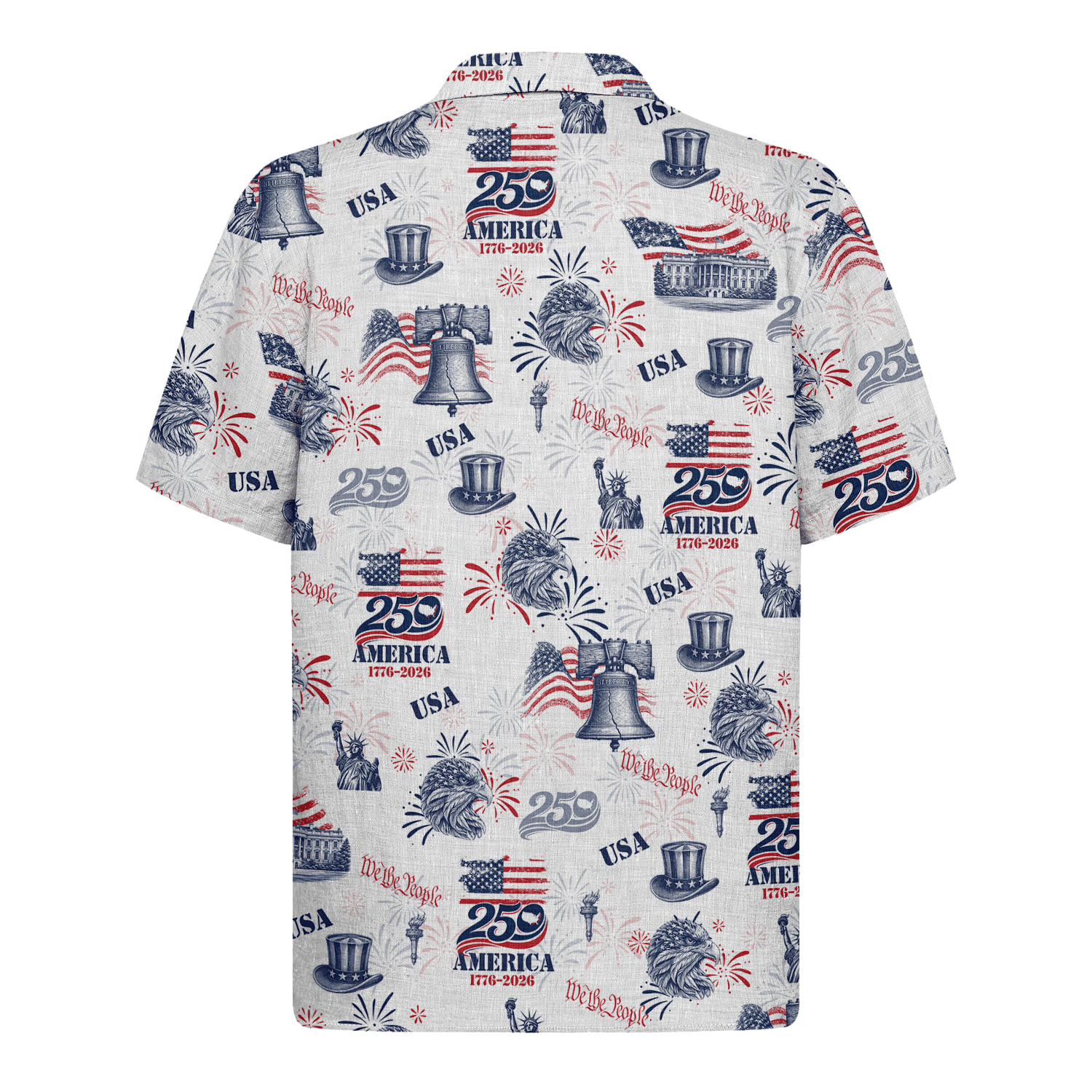 America 250 Years Of Freedom Hawaiian Shirt