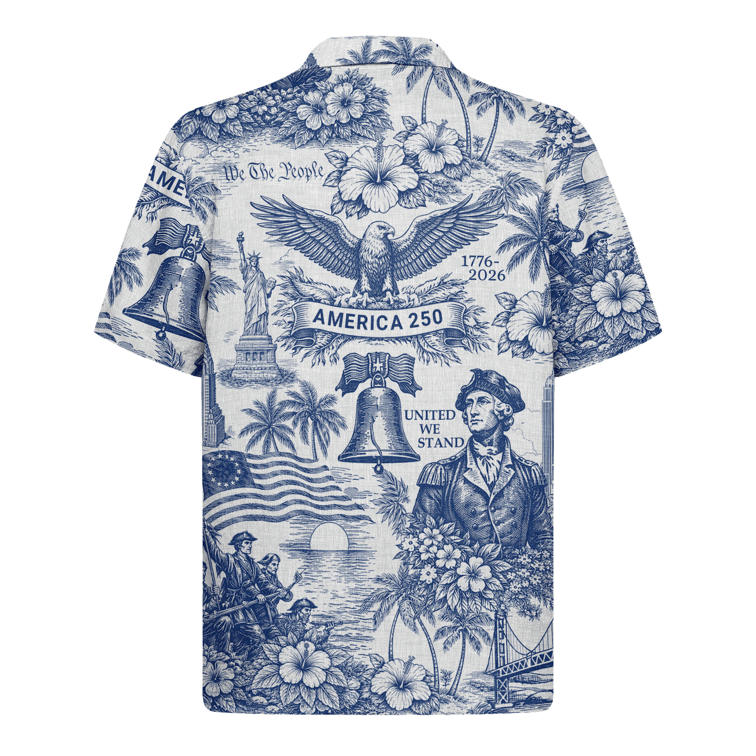America 250 Years Of Freedom Hawaiian Shirt