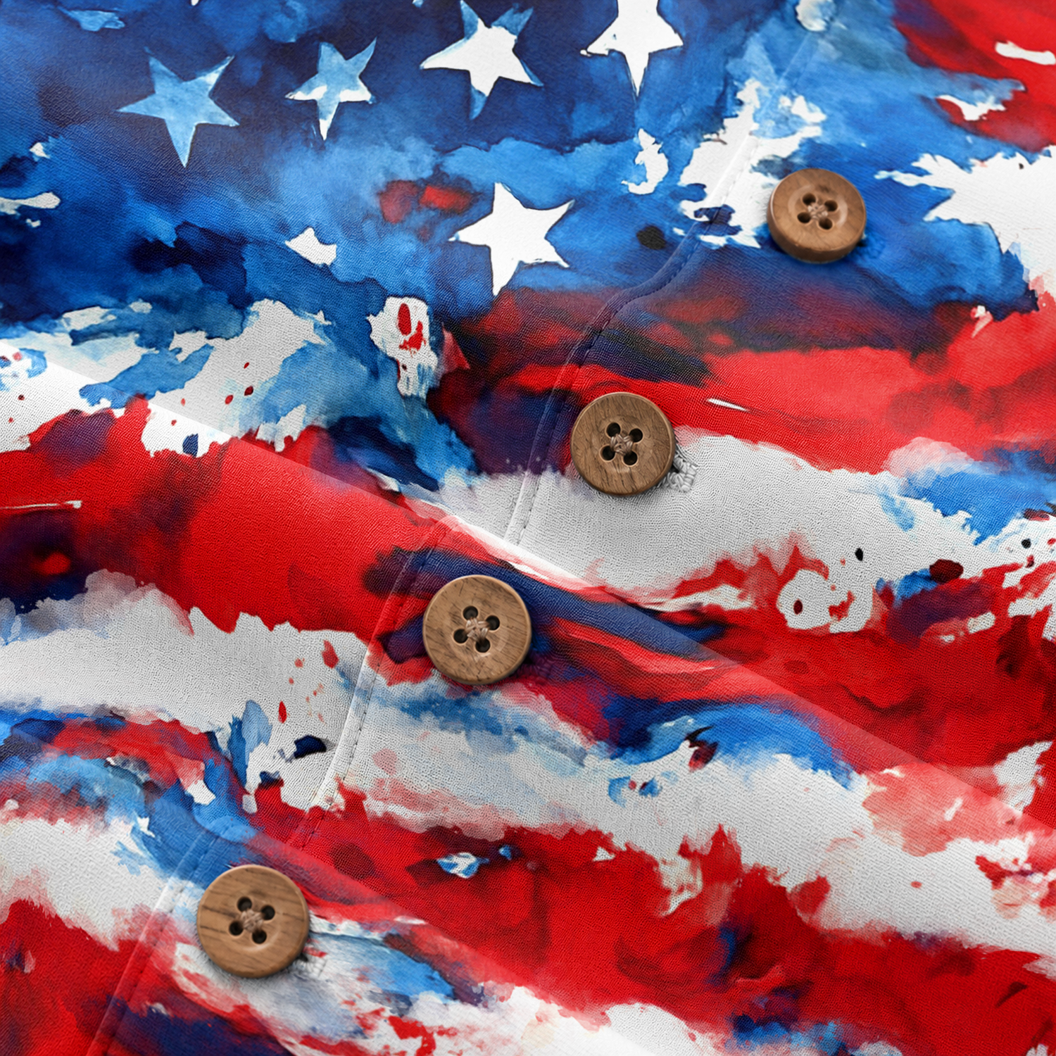 Star Spangled Hawaiian Shirt