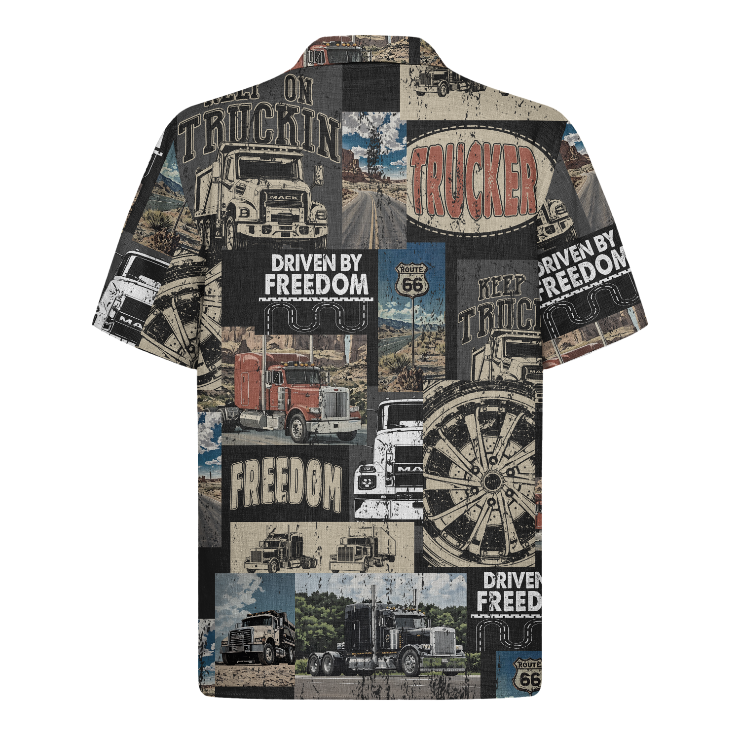 Trucker Driver Hawaiian Shirt