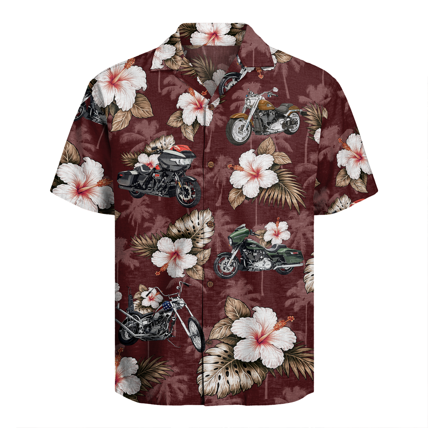 Biker Hawaiian Shirt