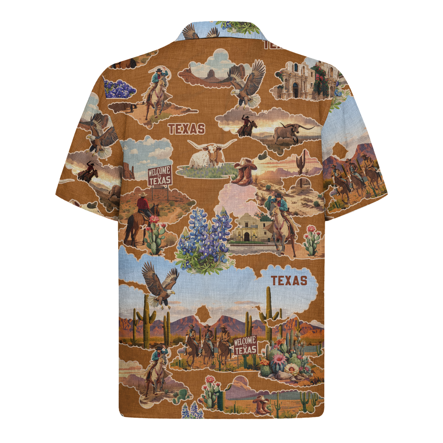 Texas Hawaiian Shirt