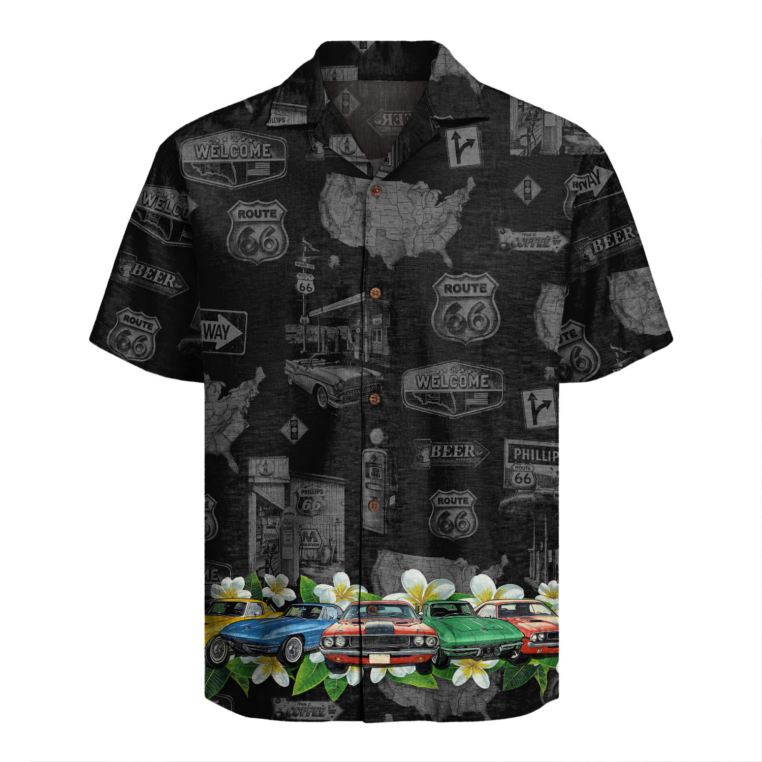 Classic Car Hawaiian Shirt