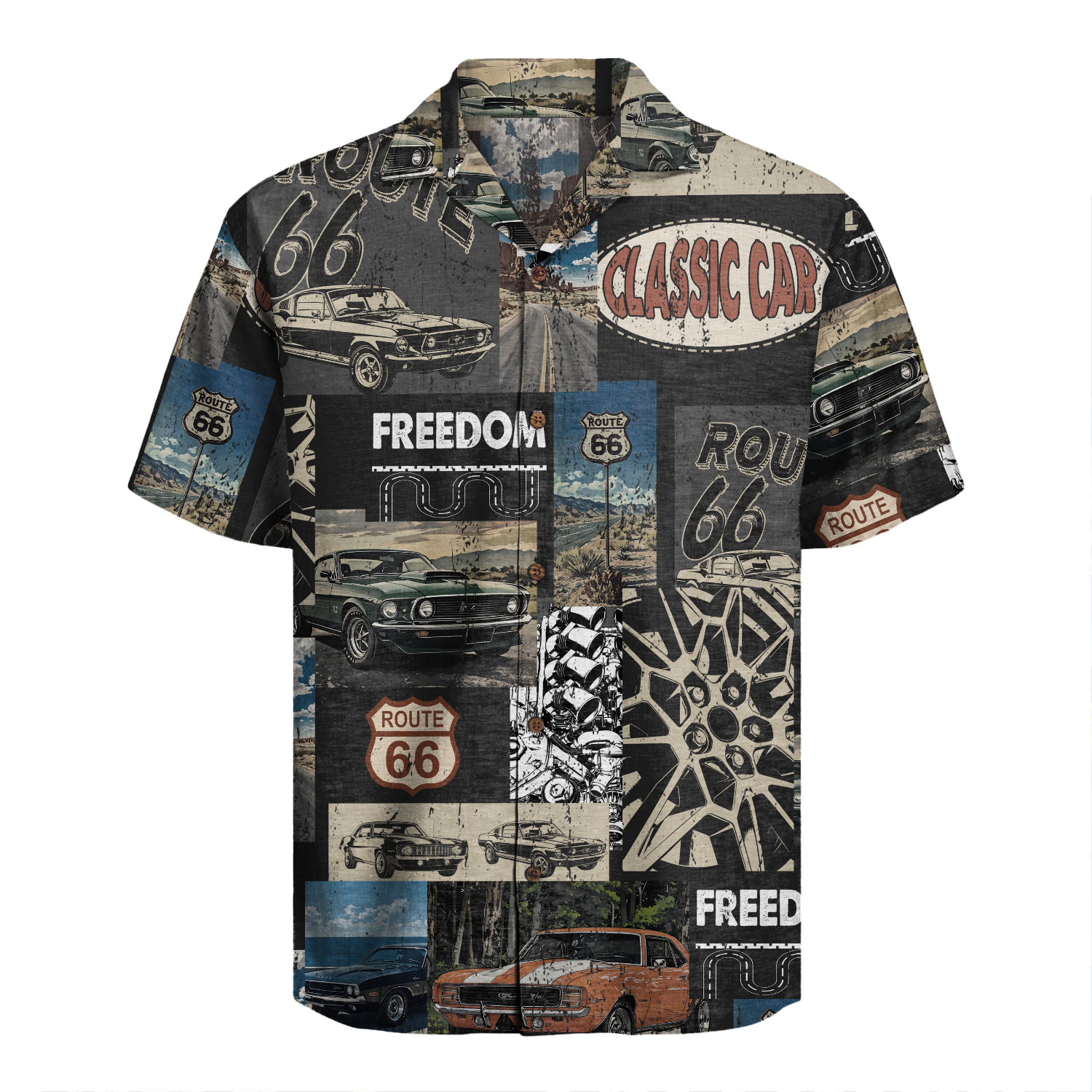Classic Car Hawaiian Shirt