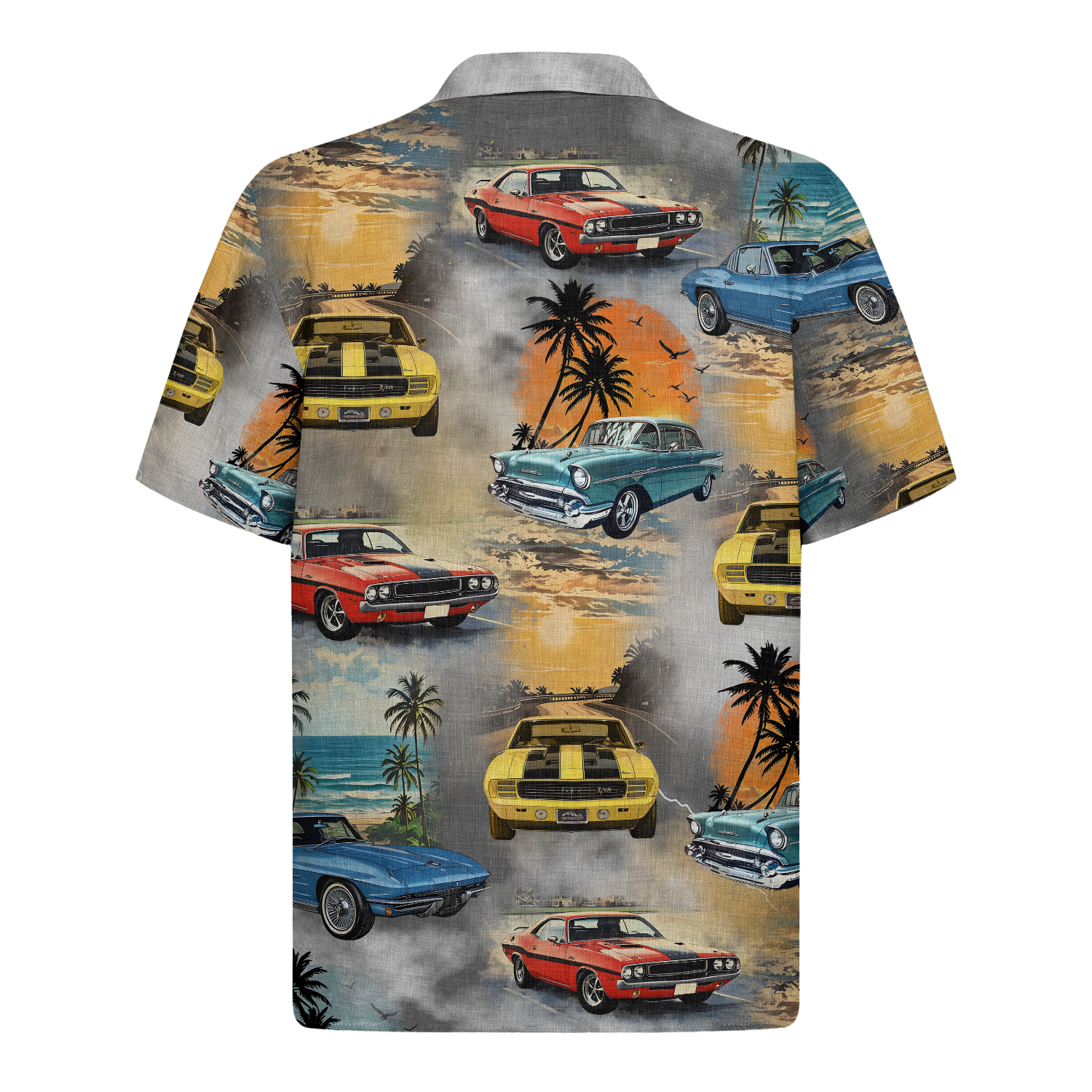 Classic Car Hawaiian Shirt