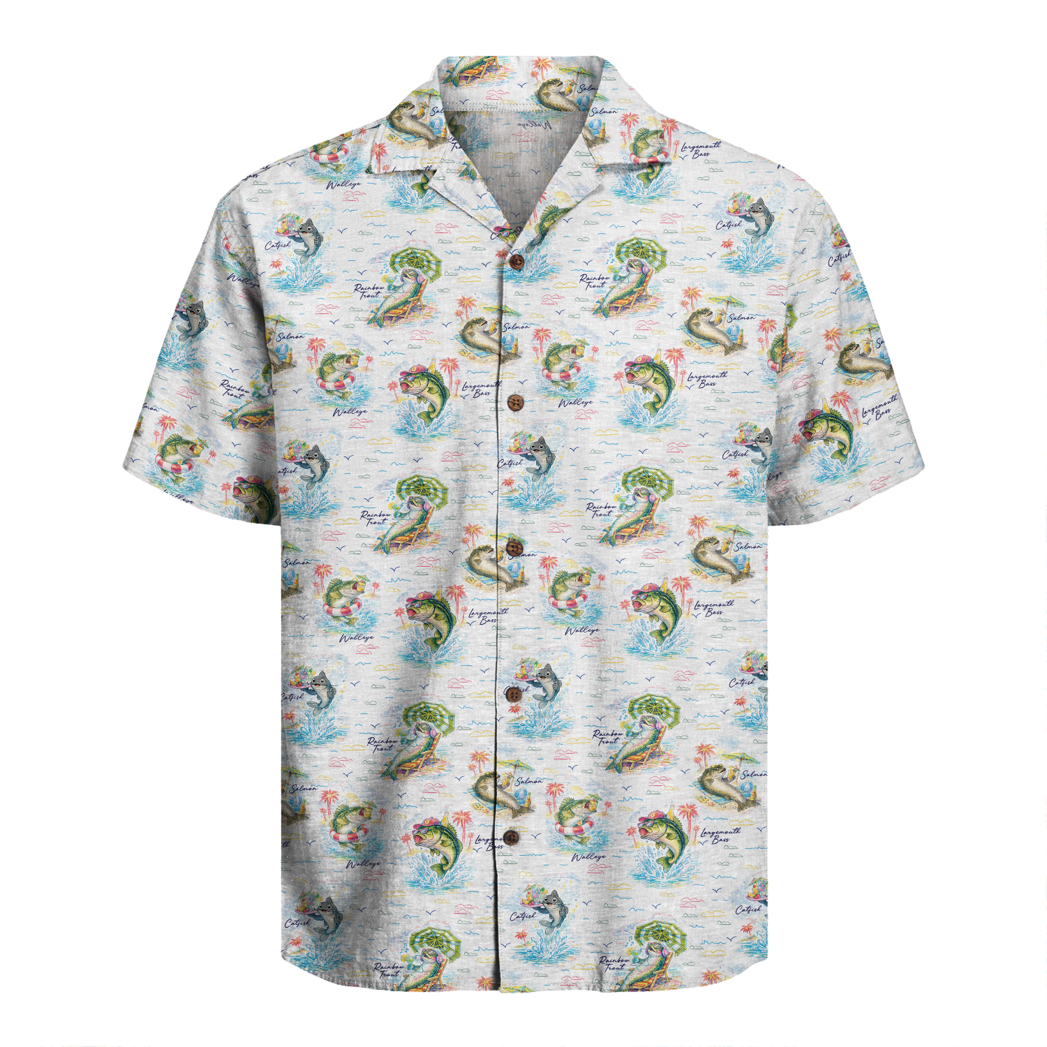 Fishing Hawaiian Shirt