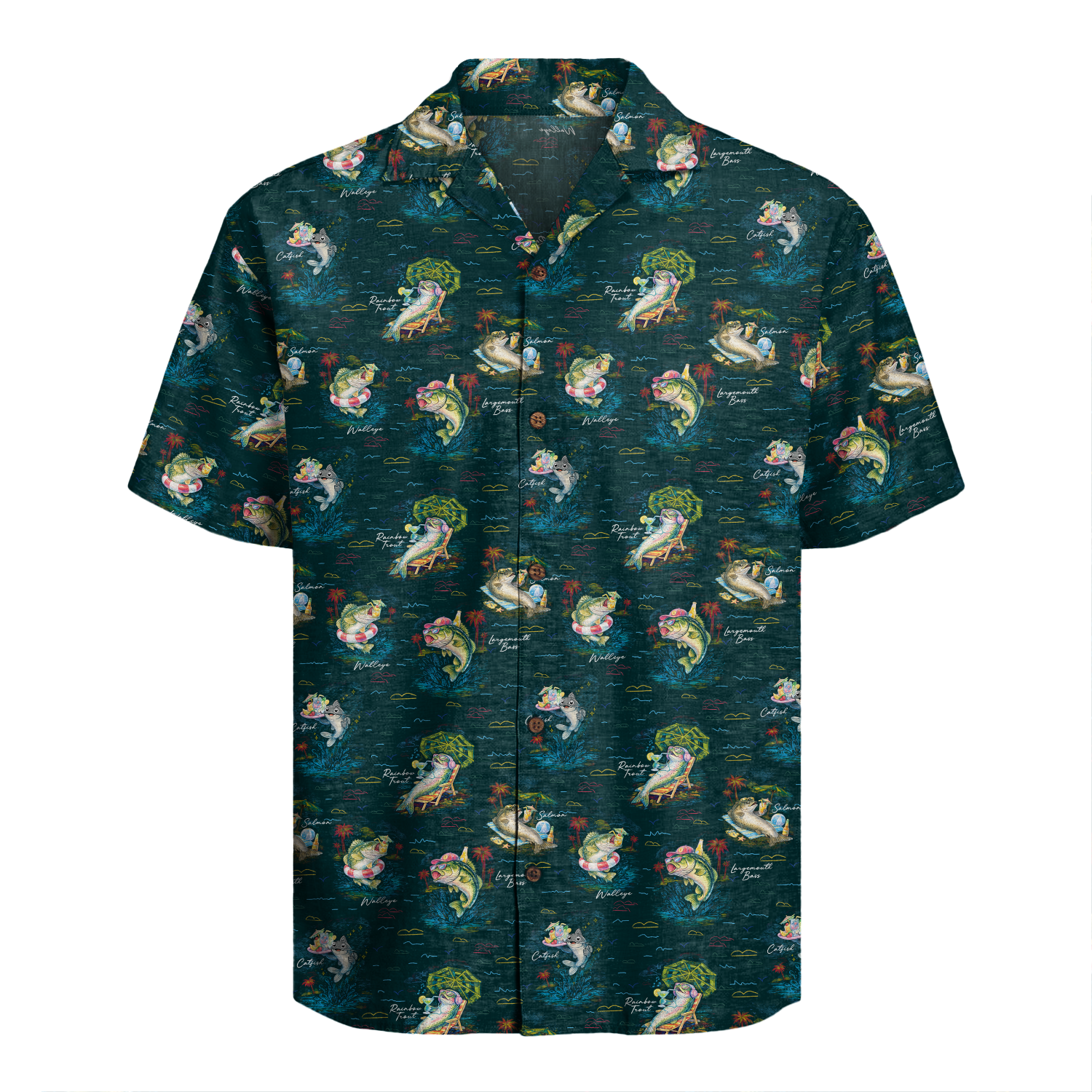 Fishing Hawaiian Shirt