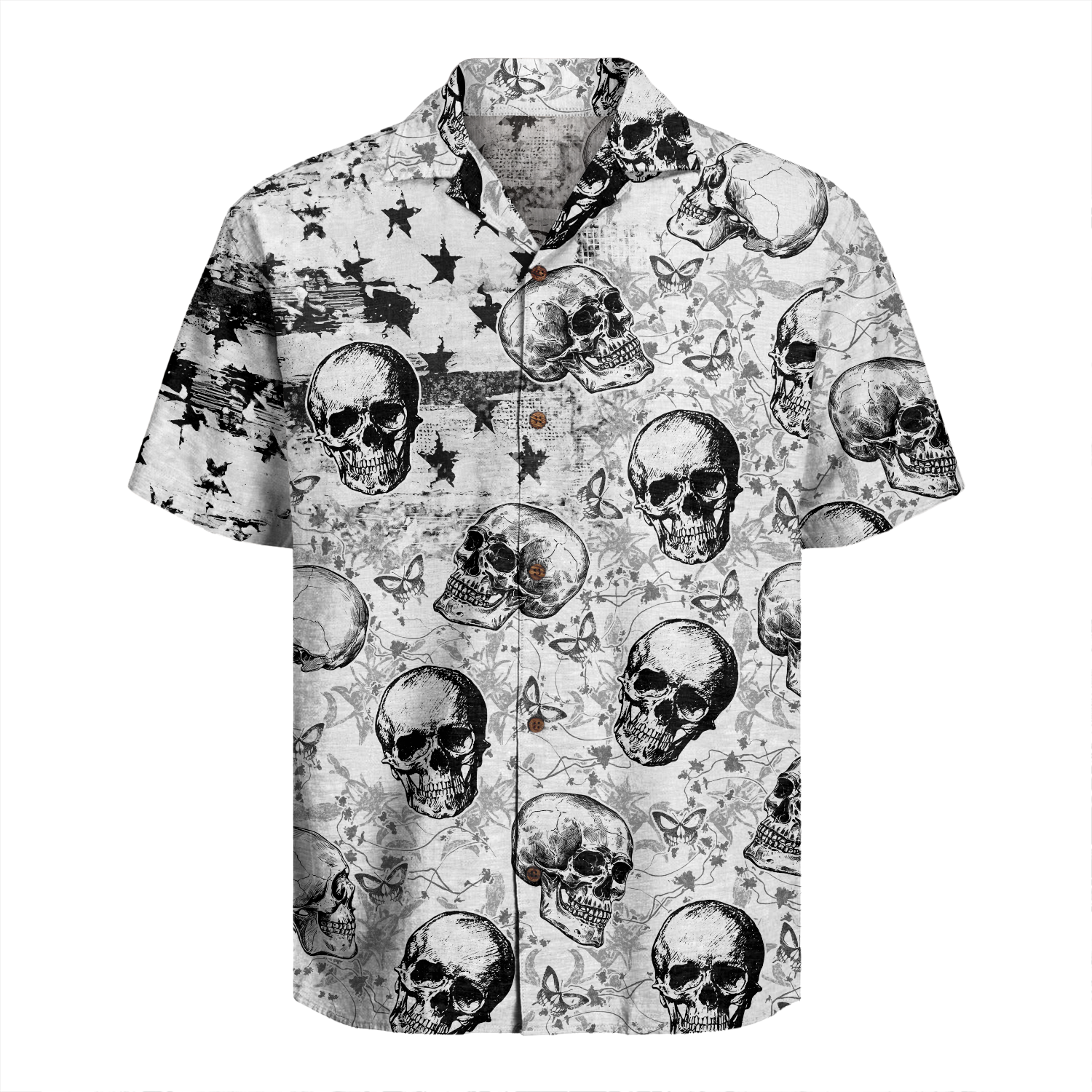 Skull Hawaiian Shirt