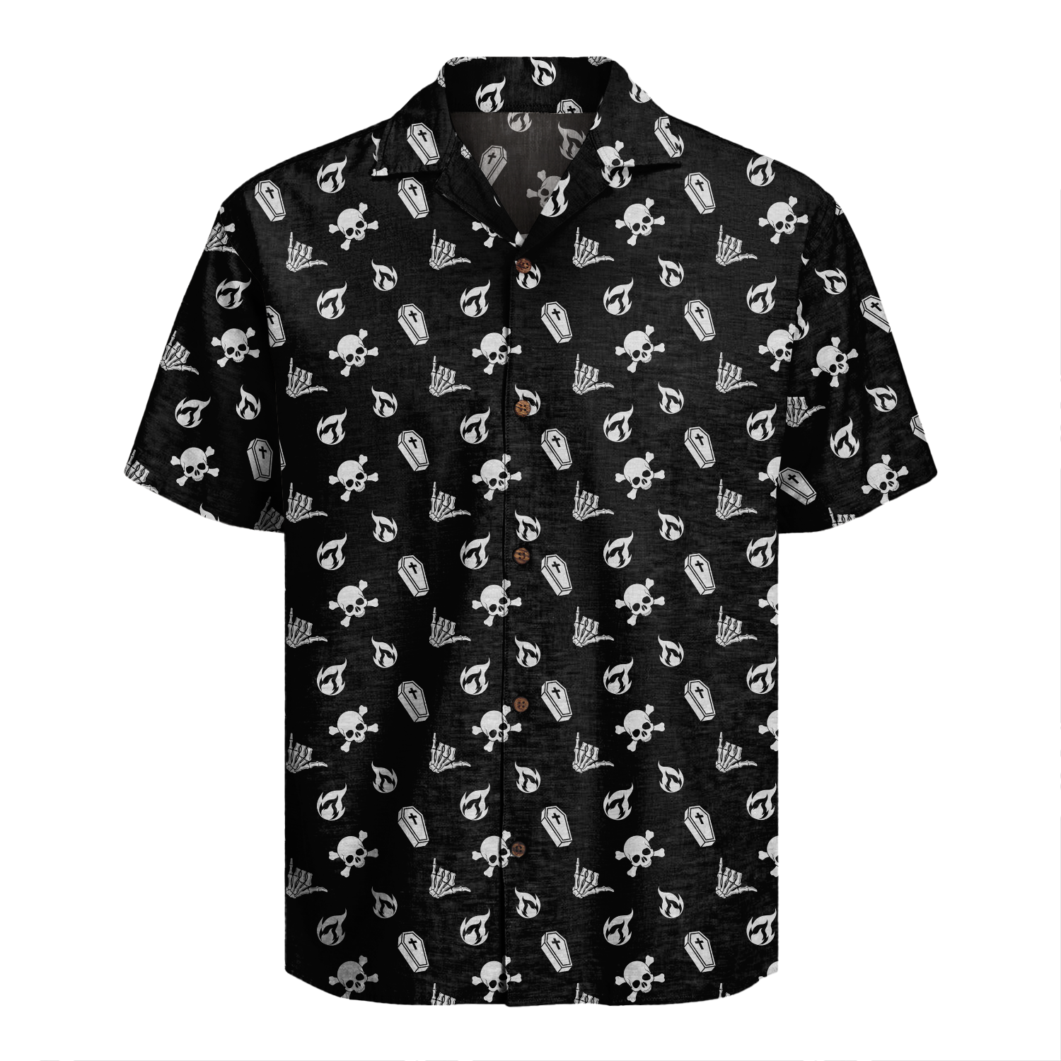 Skull Hawaiian Shirt