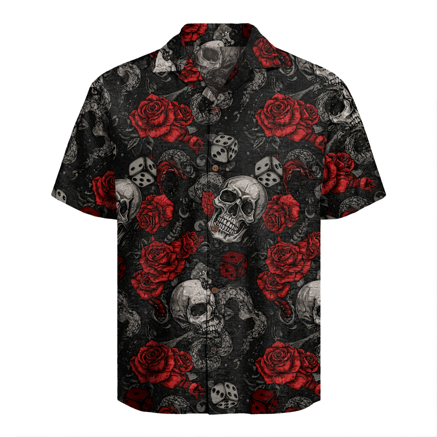 Skull Hawaiian Shirt