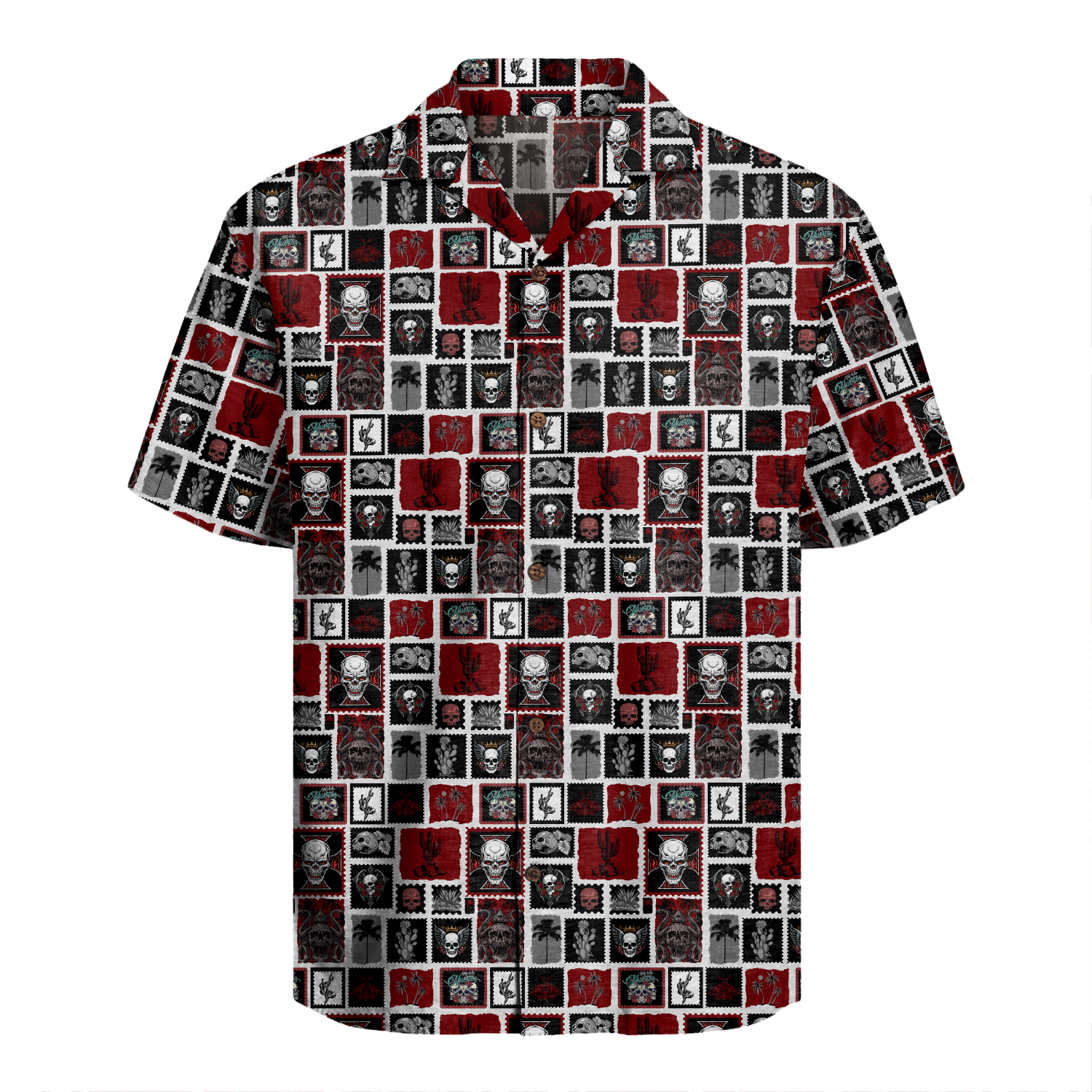Skull Hawaiian Shirt