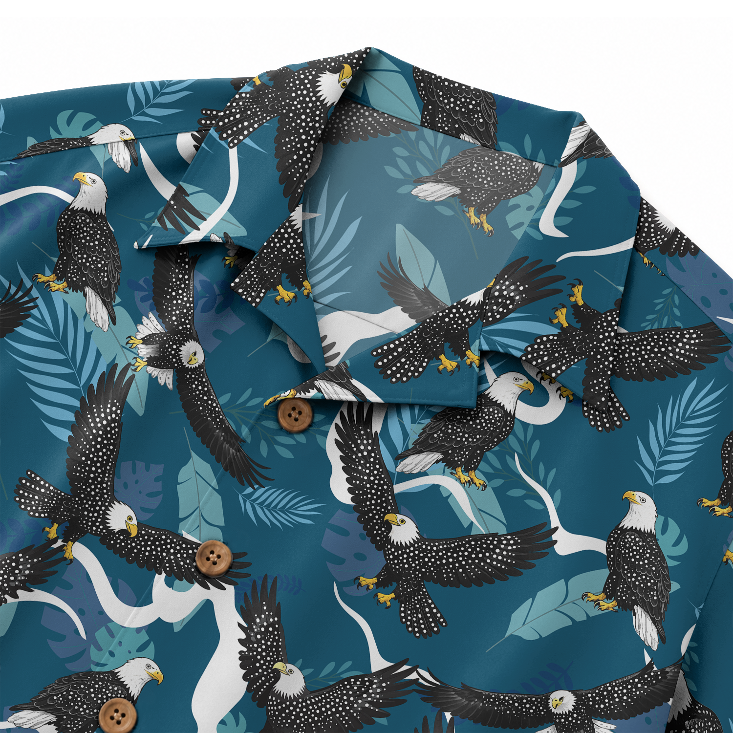 Bird Watching Summer Shirt for Men - Hawaiian Bird Button-Up
