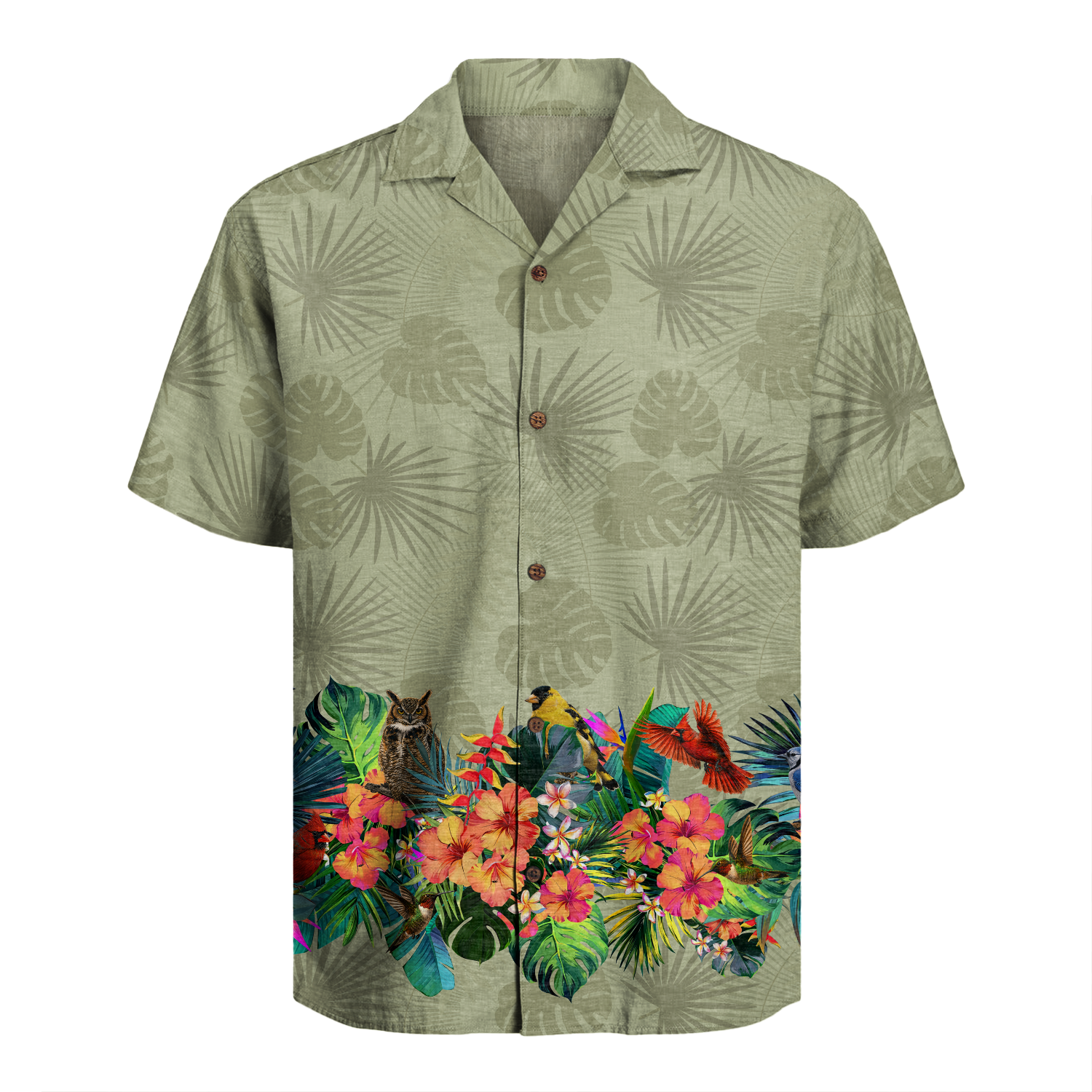 Bird-Watching Hawaiian Shirt