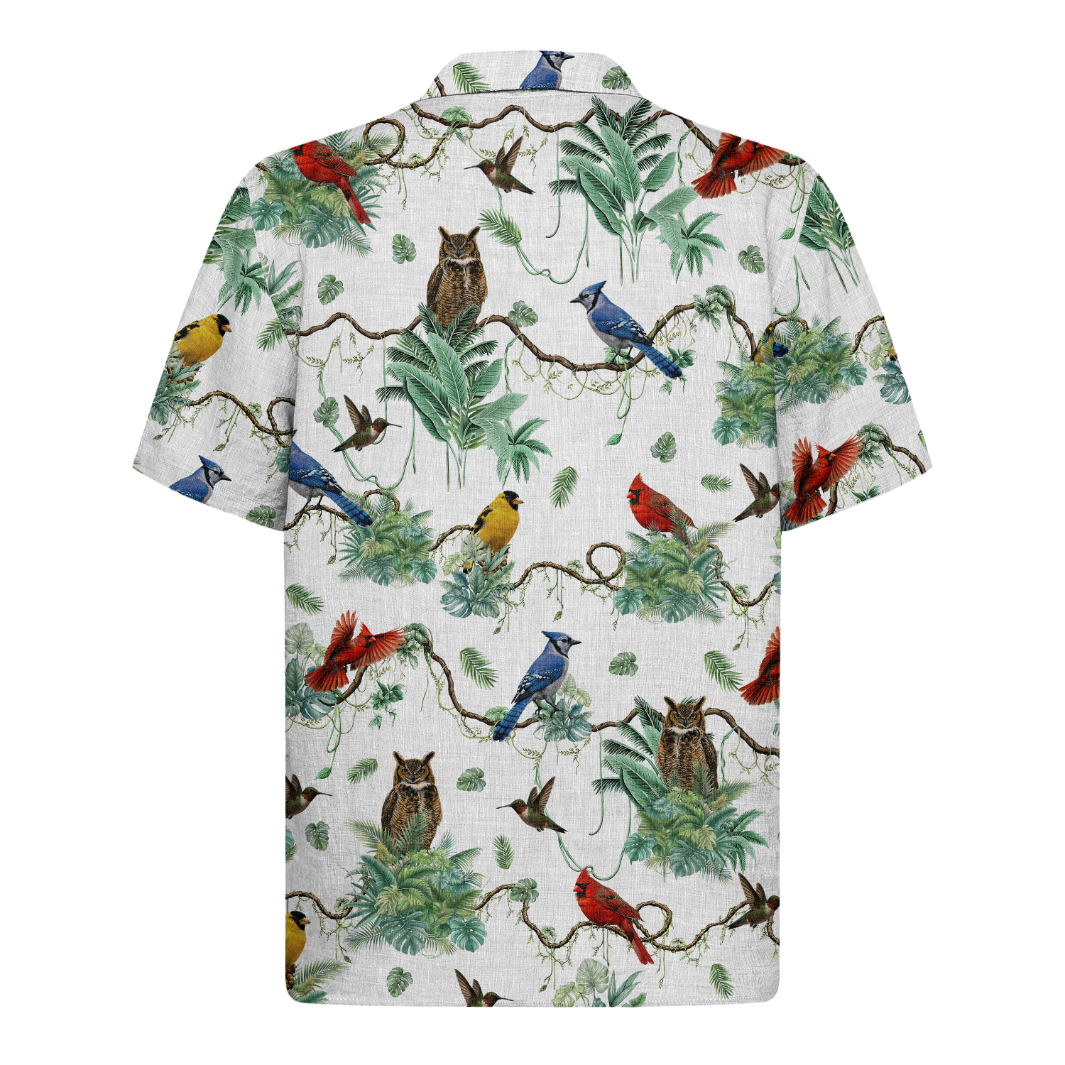 Bird-Watching Hawaiian Shirt
