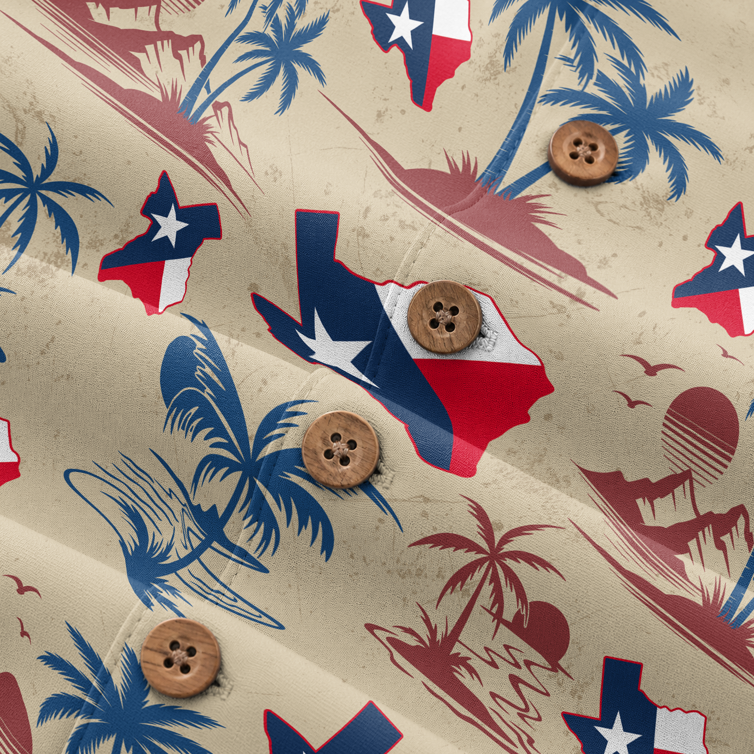 Texas Hawaiian Shirt