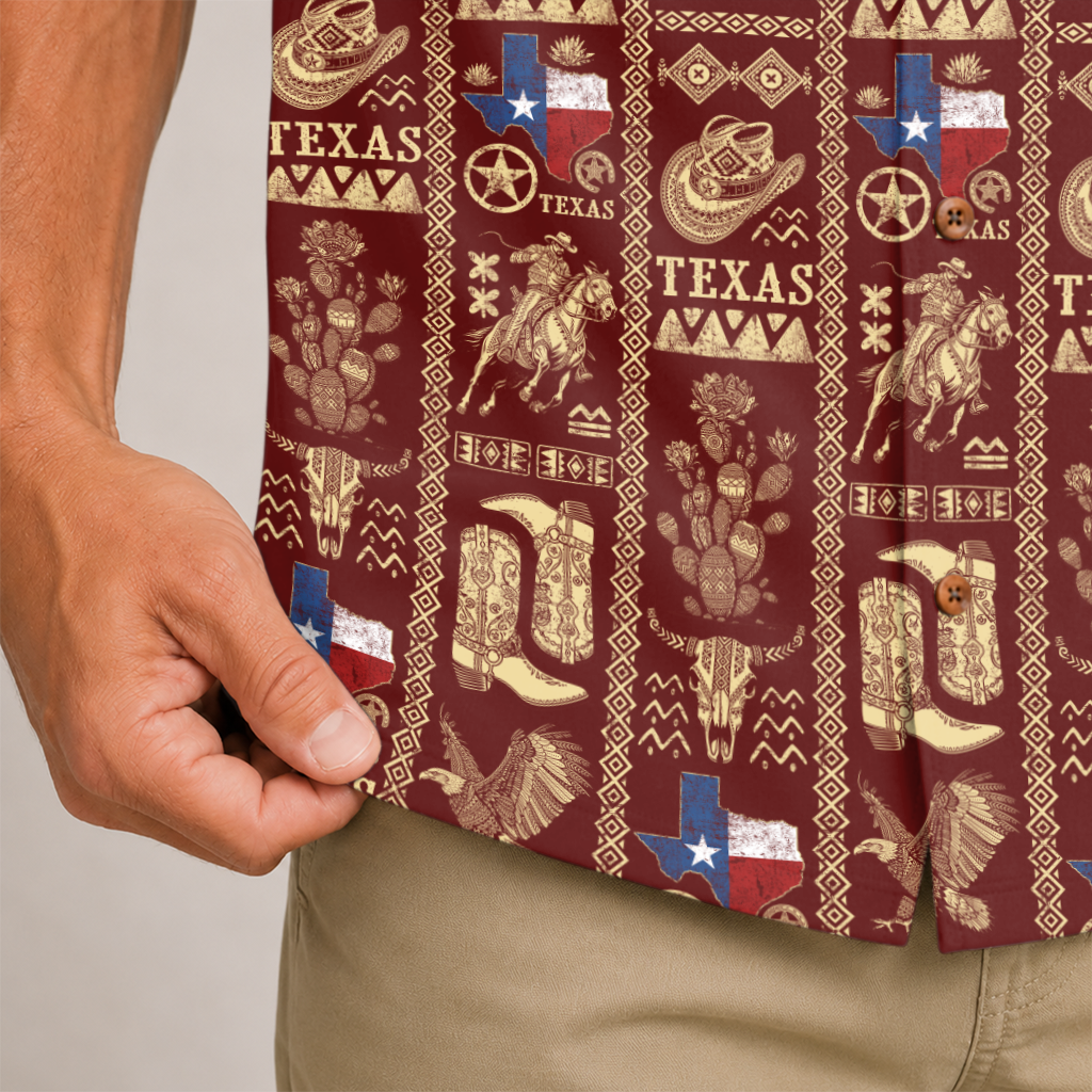 Texas Hawaiian Shirt