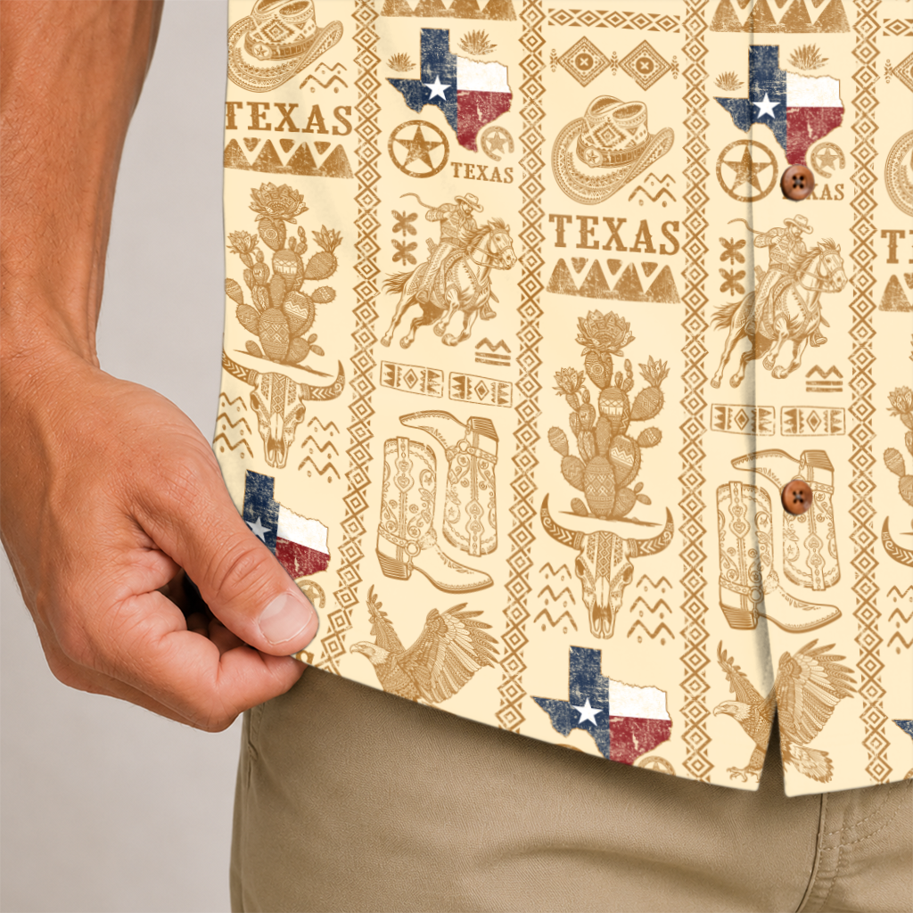 Texas Hawaiian Shirt