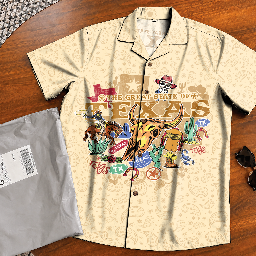 Texas Hawaiian Shirt