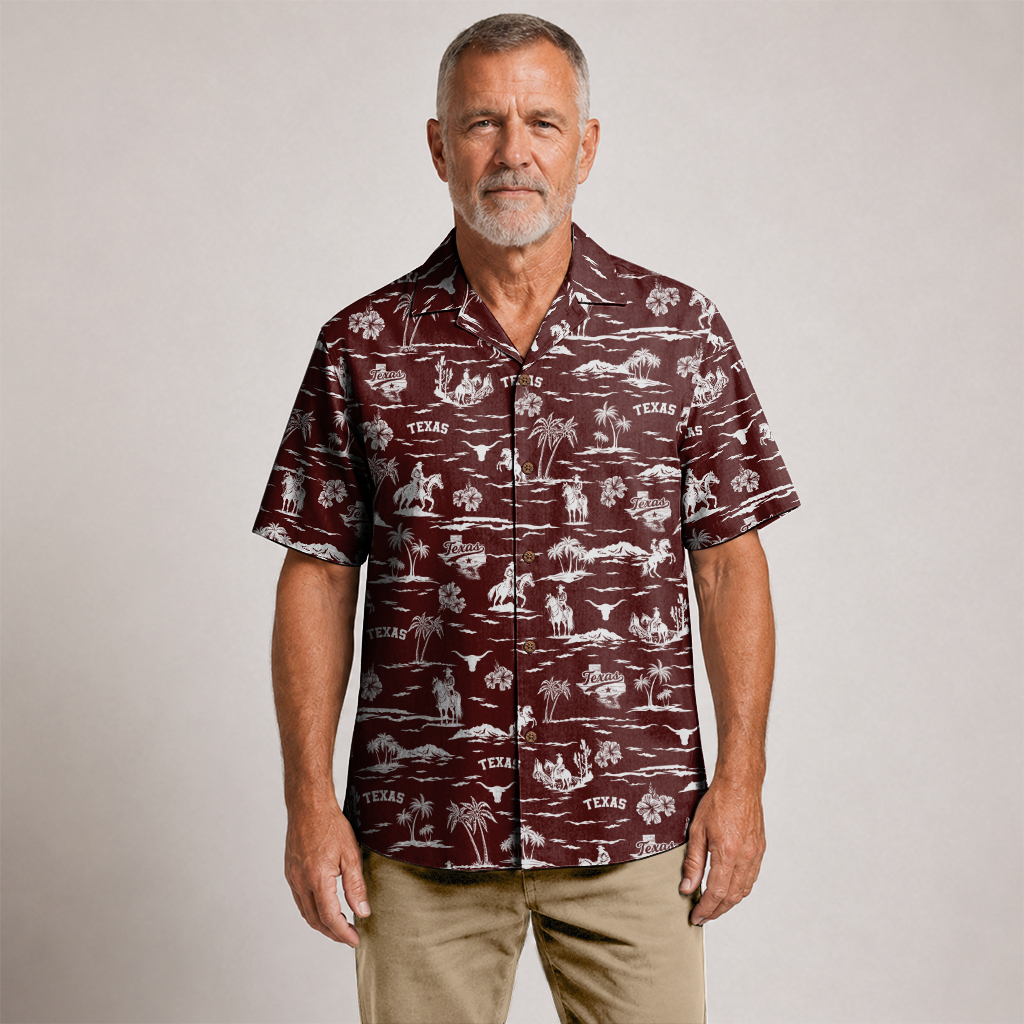 Texas Hawaiian Shirt