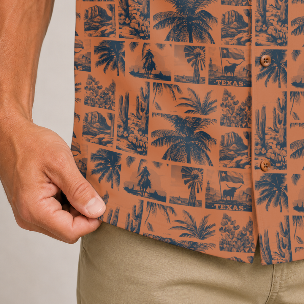 Texas Hawaiian Shirt