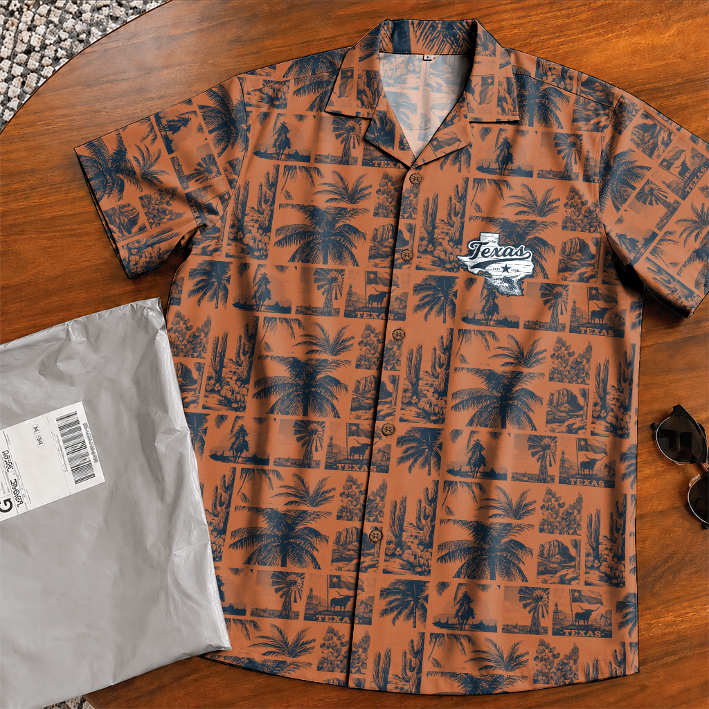 Texas Hawaiian Shirt