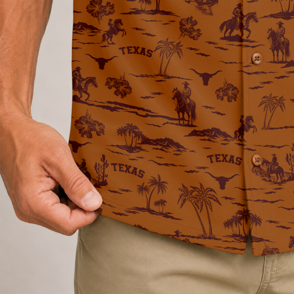 Texas Hawaiian Shirt