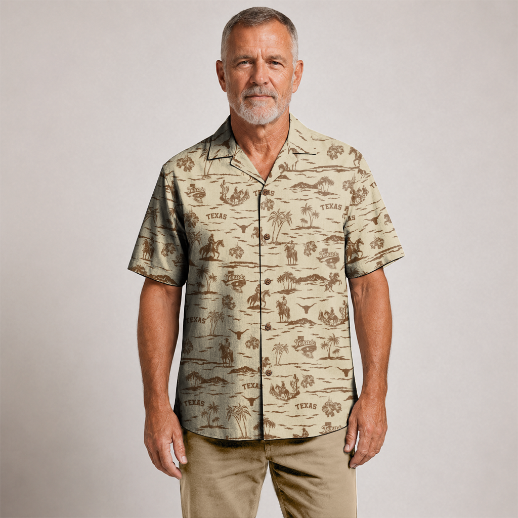 Texas Hawaiian Shirt