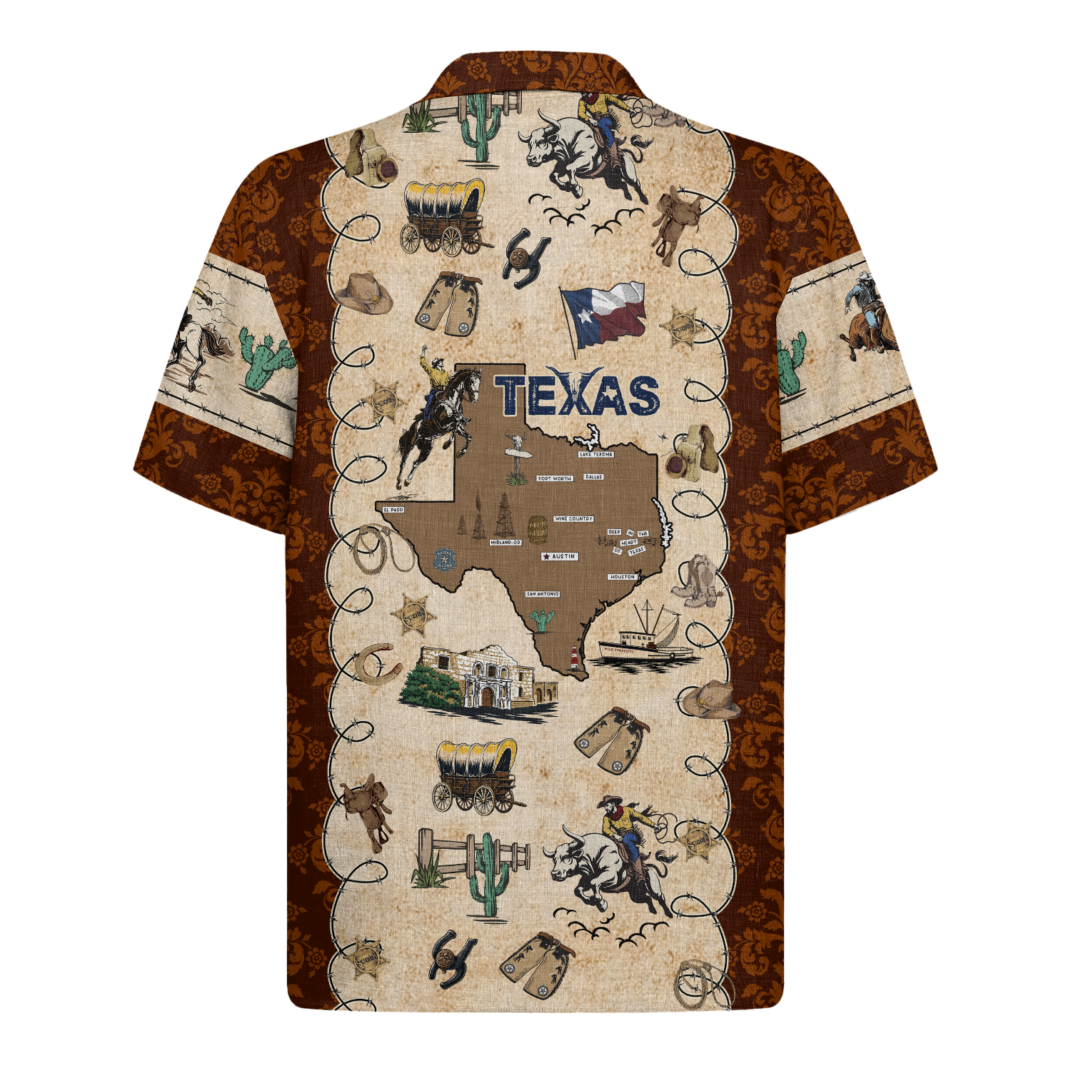 Texas Hawaiian Shirt