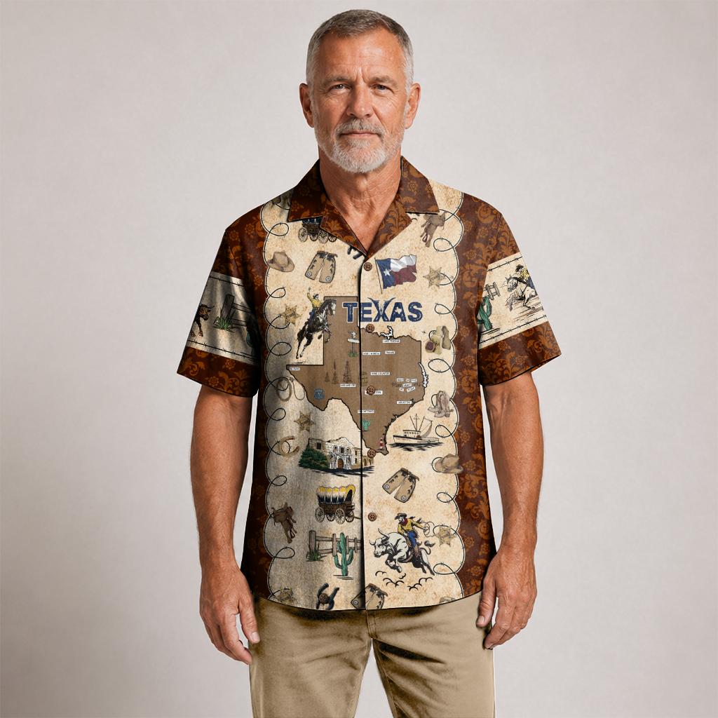 Texas Hawaiian Shirt
