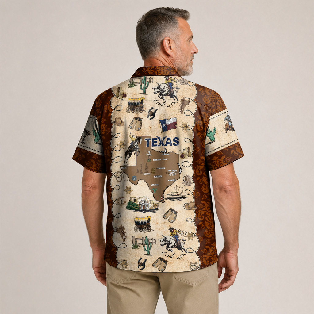 Texas Hawaiian Shirt