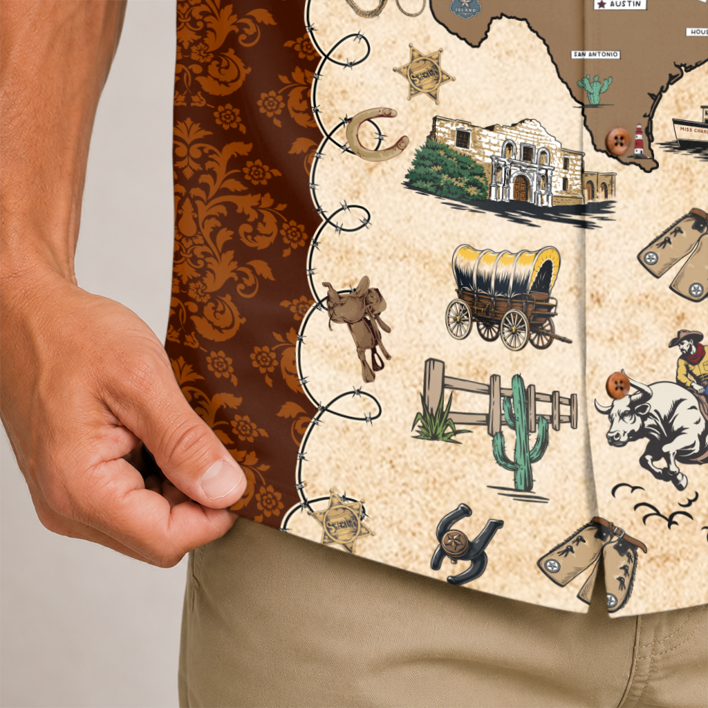 Texas Hawaiian Shirt