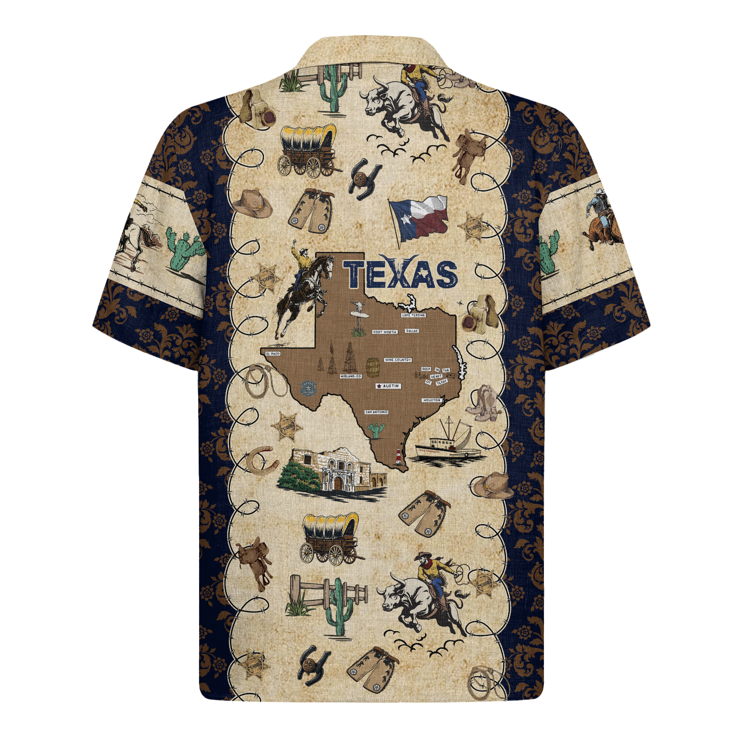 Texas Hawaiian Shirt