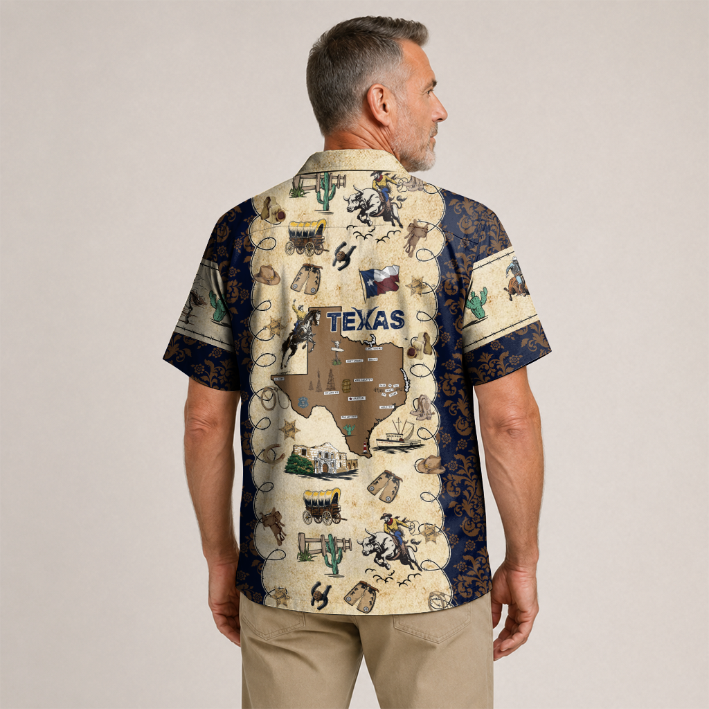 Texas Hawaiian Shirt