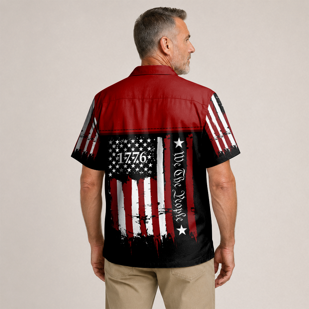 America 250 Years Of Freedom Hawaiian Shirt