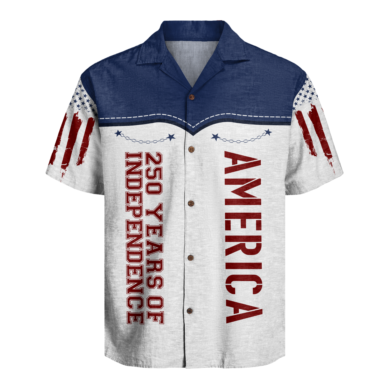 America 250 Years Of Freedom Hawaiian Shirt