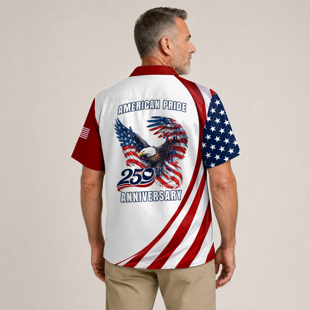 America 250 Years Of Freedom Hawaiian Shirt