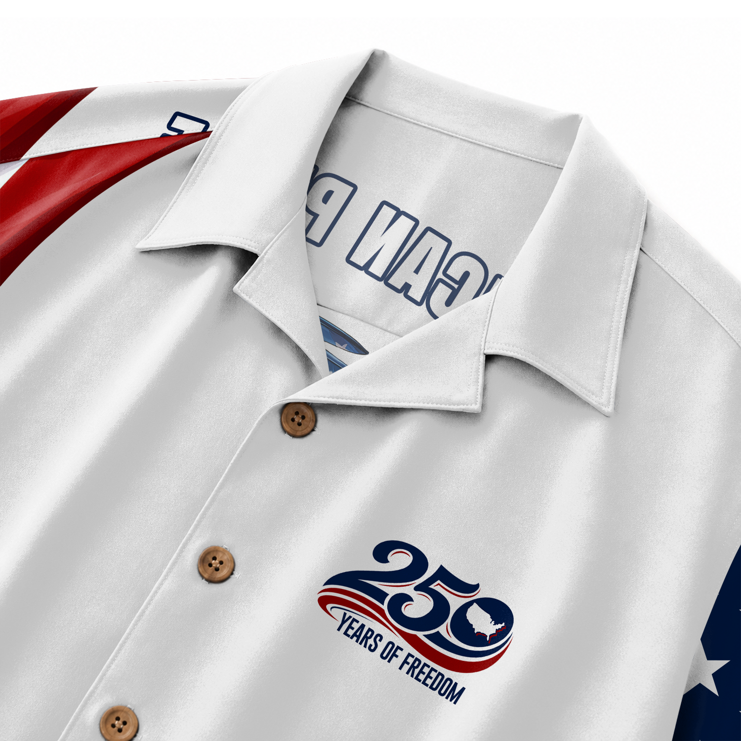 America 250 Years Of Freedom Hawaiian Shirt