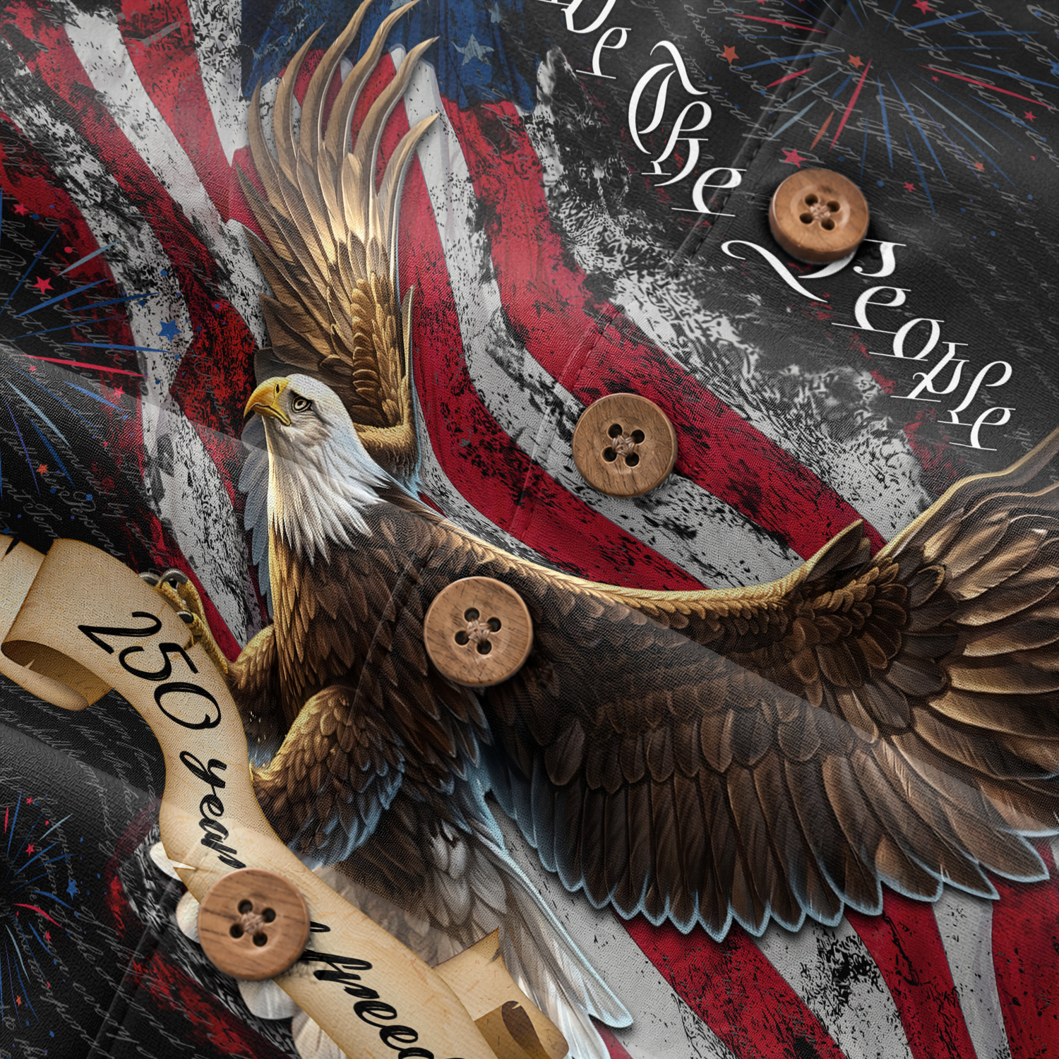 America 250 Years Of Freedom Hawaiian Shirt