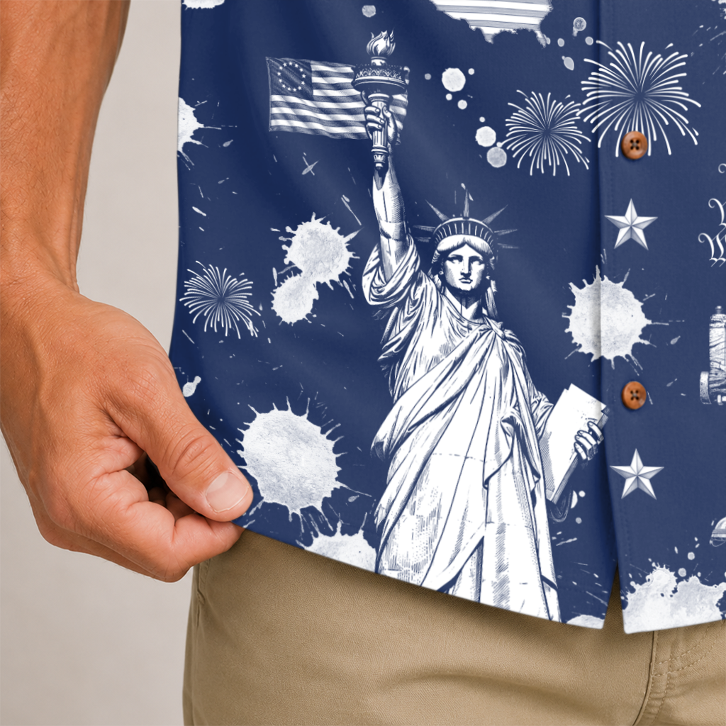 America 250 Years Of Freedom Hawaiian Shirt