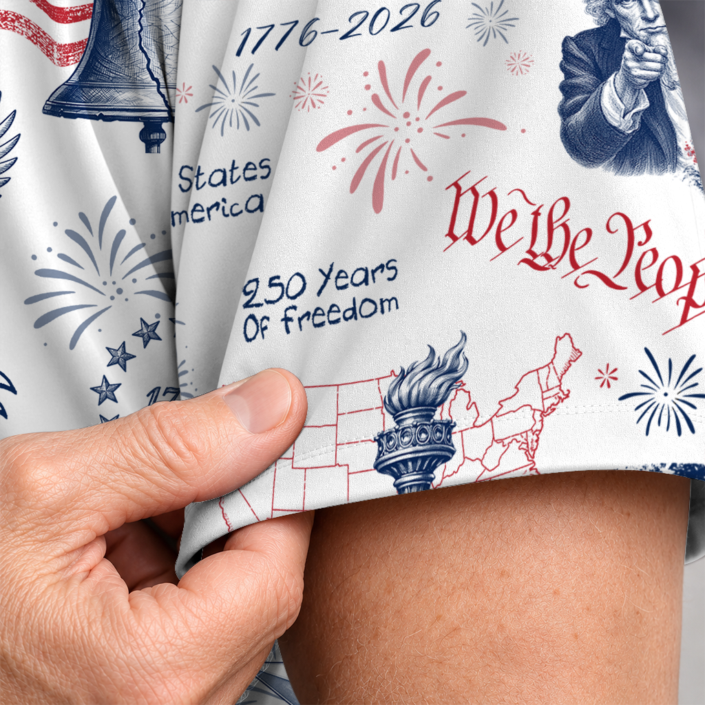 America 250 Years Of Freedom Hawaiian Shirt