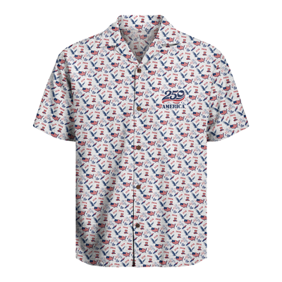 America 250 Years Of Freedom Hawaiian Shirt