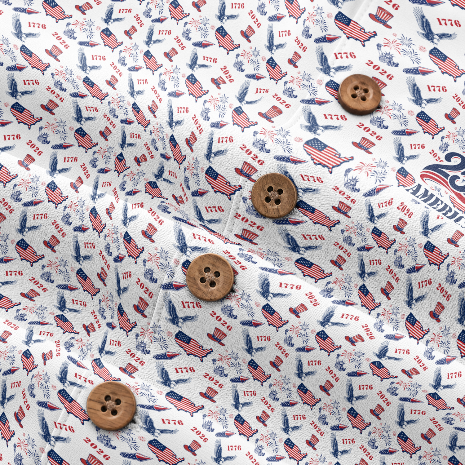 America 250 Years Of Freedom Hawaiian Shirt