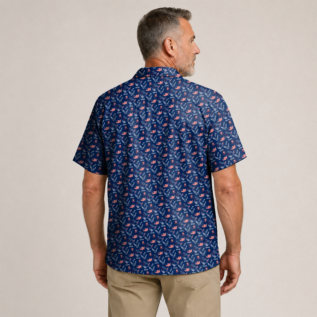 America 250 Years Of Freedom Hawaiian Shirt