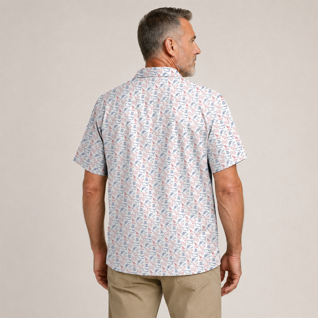 America 250 Years Of Freedom Hawaiian Shirt
