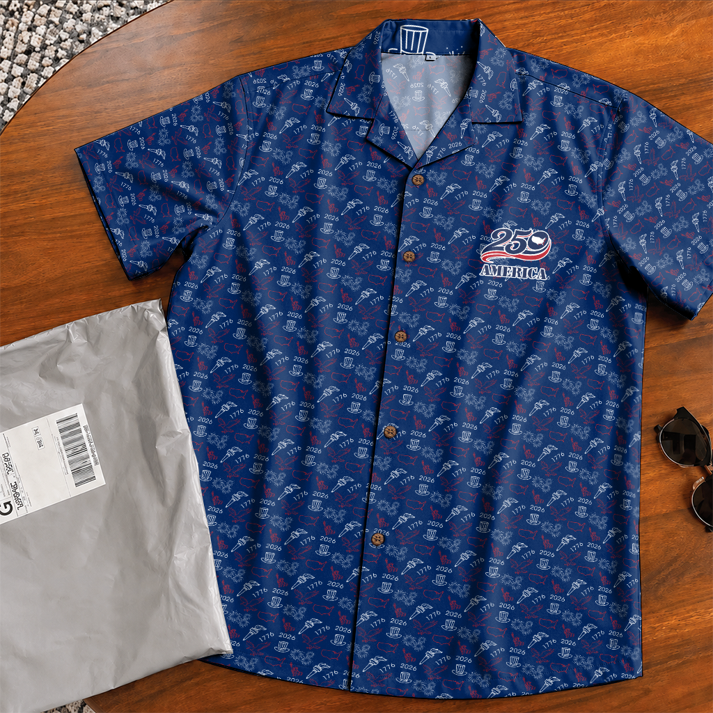 America 250 Years Of Freedom Hawaiian Shirt
