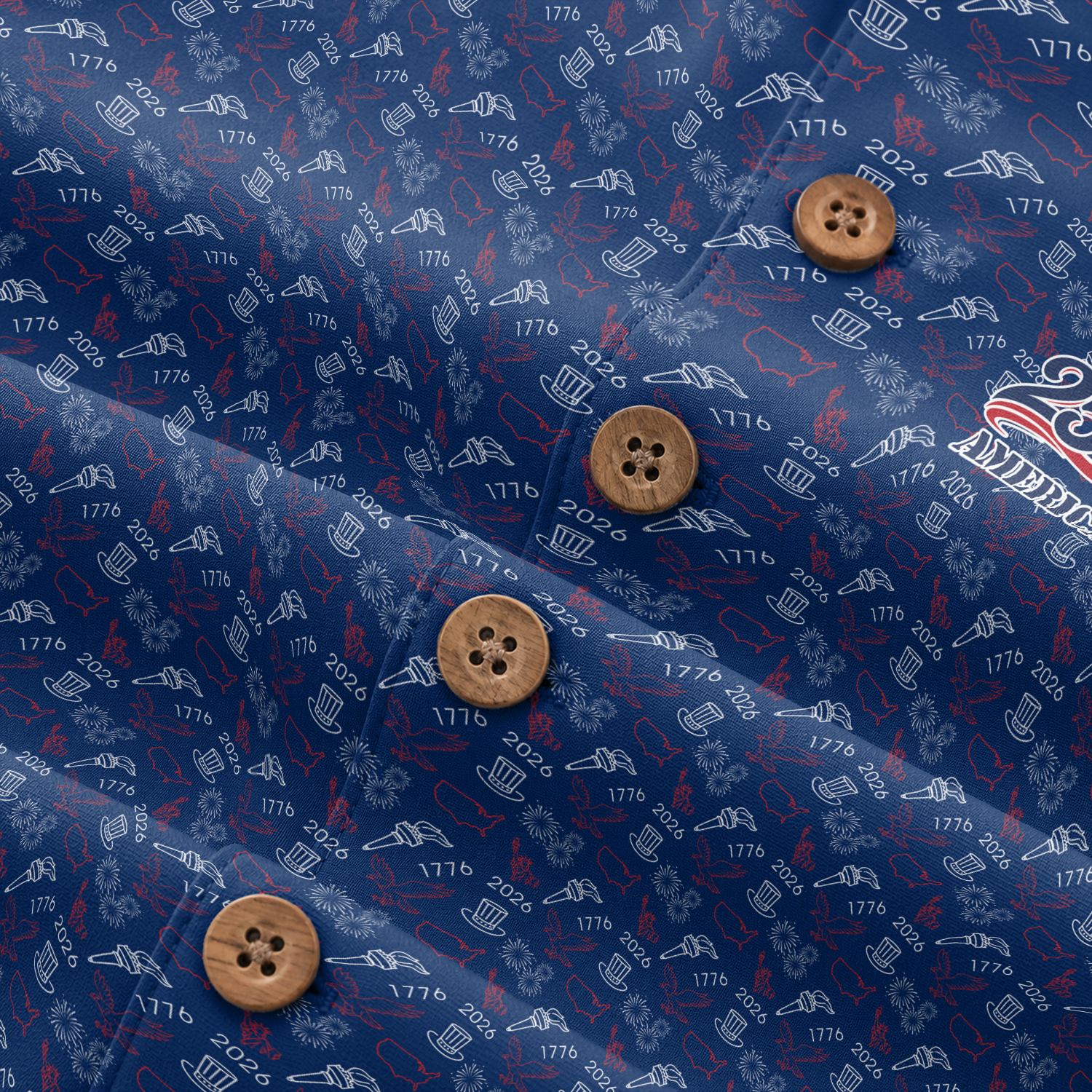 America 250 Years Of Freedom Hawaiian Shirt