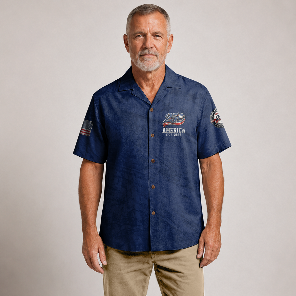 America 250 Years Of Freedom Hawaiian Shirt