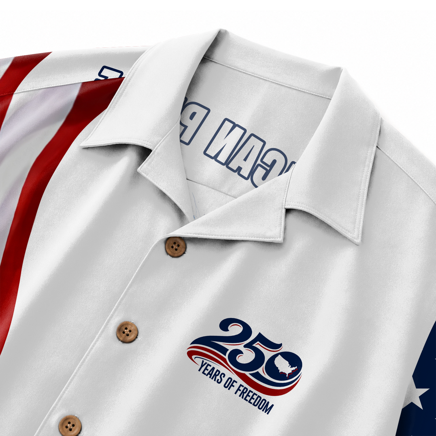 America 250 Years Of Freedom Hawaiian Shirt