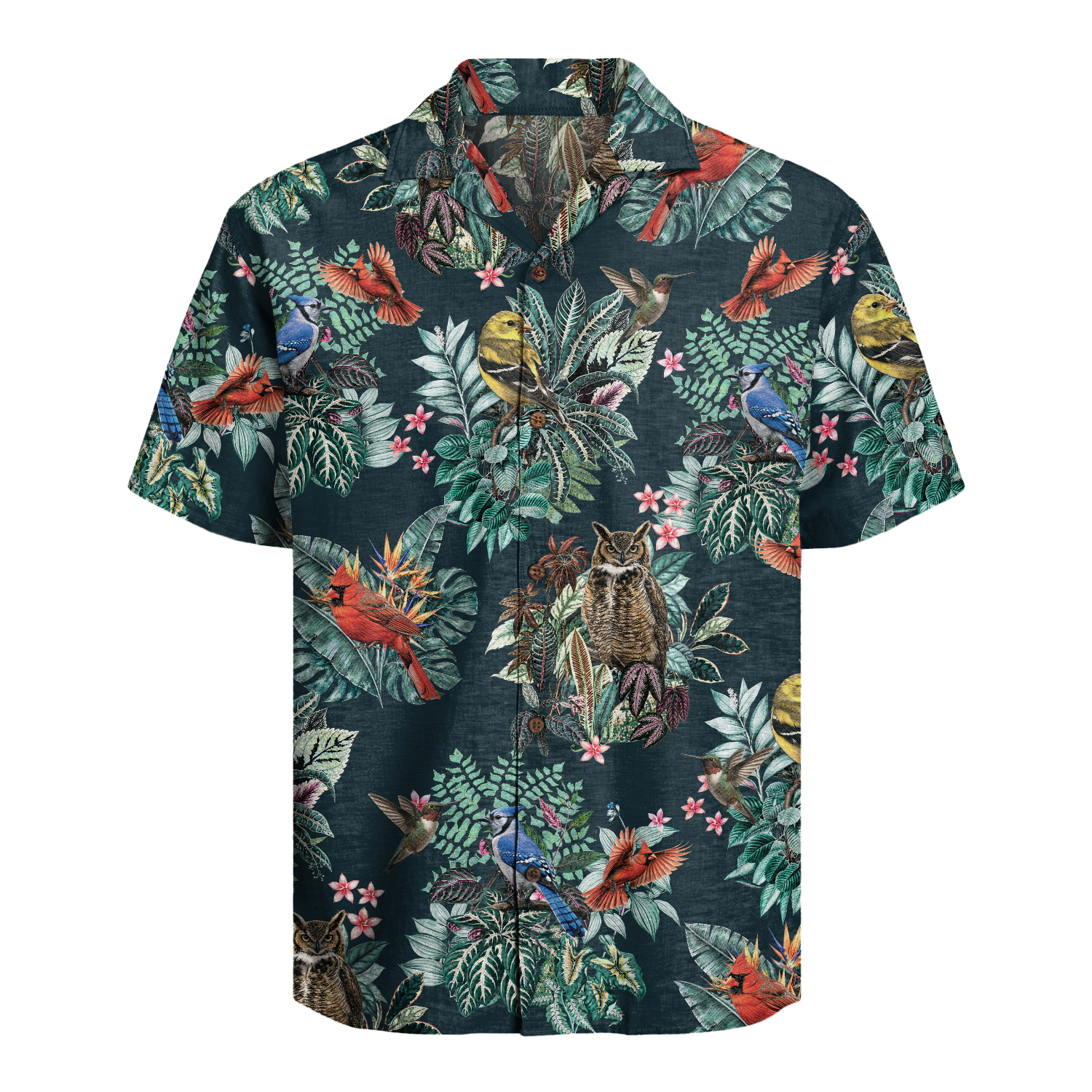 Bird-Watching Hawaiian Shirt